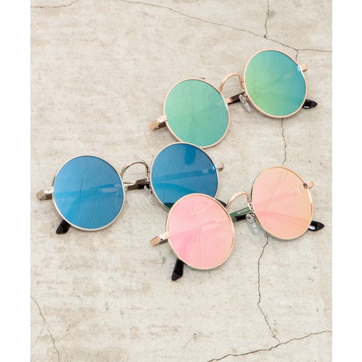 メタルラウンドミラーレンズ MO20SM04-MG2388 | WEGO【MEN】 | 詳細画像1 