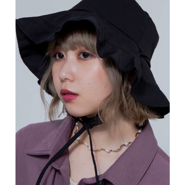 フリルハット MO20WN10-LG5017[品番：WG010076955]｜WEGO【WOMEN