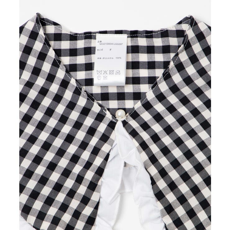ギンガムチェック付け襟[品番：WG010080284]｜WEGO【WOMEN