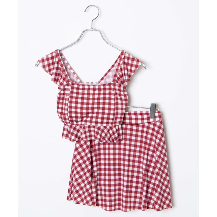 ギンガムチェックフリルビキニ 水着 品番 Wg Wego Women ウィゴー のレディースファッション通販 Shoplist ショップリスト
