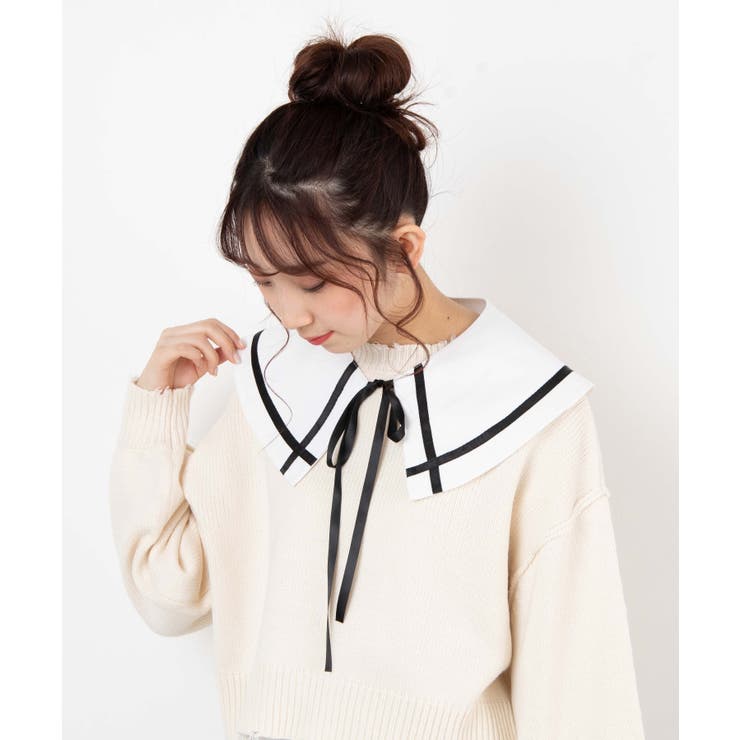 ボウタイセーラー付け襟 品番 Wg Wego Women ウィゴー のレディースファッション通販 毎日送料無料 Shoplist ショップリスト