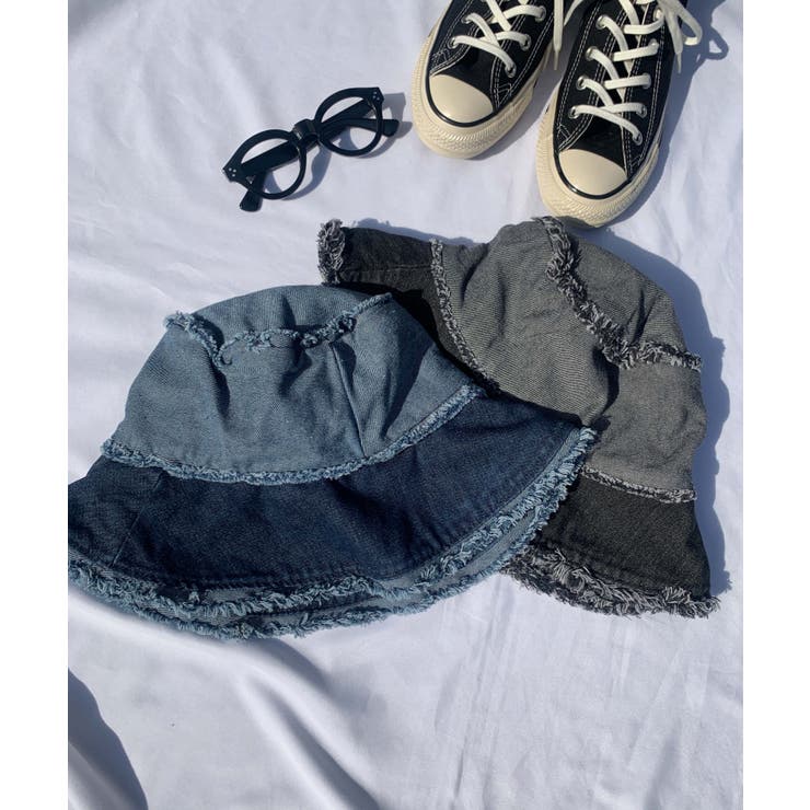 デニム中濃色 | デニムバケットハット レディース 韓国 | WEGO【WOMEN】