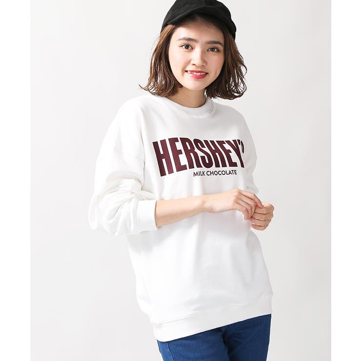 HERSHEY'S別注ロゴスウェット MT17WN11-L010[品番：WG010024582]｜WEGO