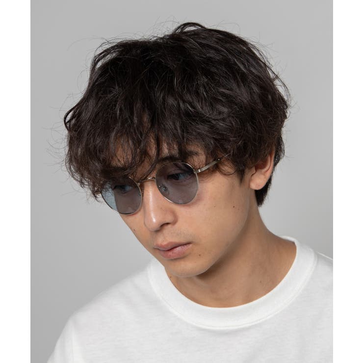 メタルボストンカラーレンズ  MT20AU08-MG5006[品番：WG010076085]｜WEGO【MEN】（ウィゴー）のメンズファッション通販｜SHOPLIST（ショップリスト）