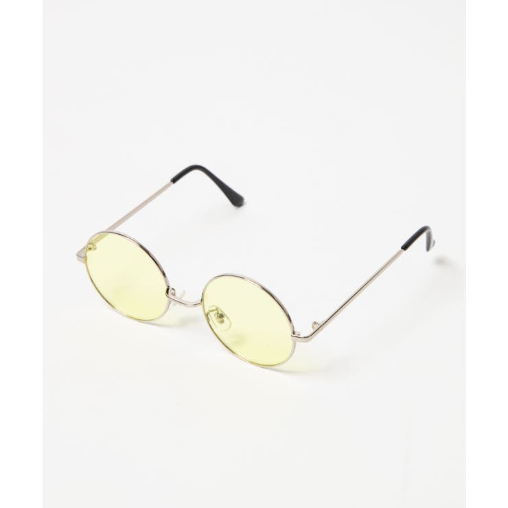 イエロー | メタルラウンドカラーレンズ MT20SM04-MG2339 | WEGO【MEN】