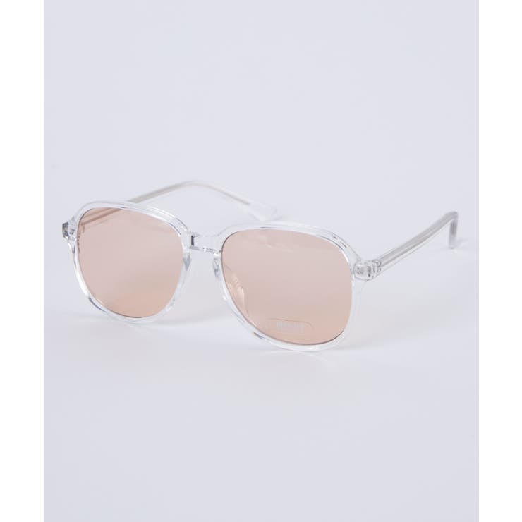 ブラウン | スクウェアクリアフレーム MT20SM04-MG3142 | WEGO【MEN】