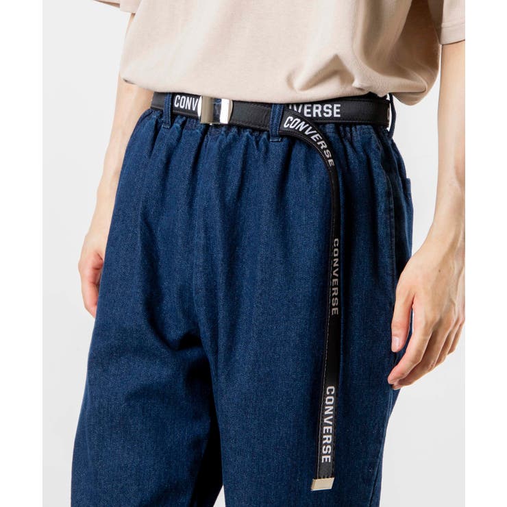 ブラック | CONVERSE ジャガードテープガチャベルト MT20SM06-MG3409 | WEGO【MEN】
