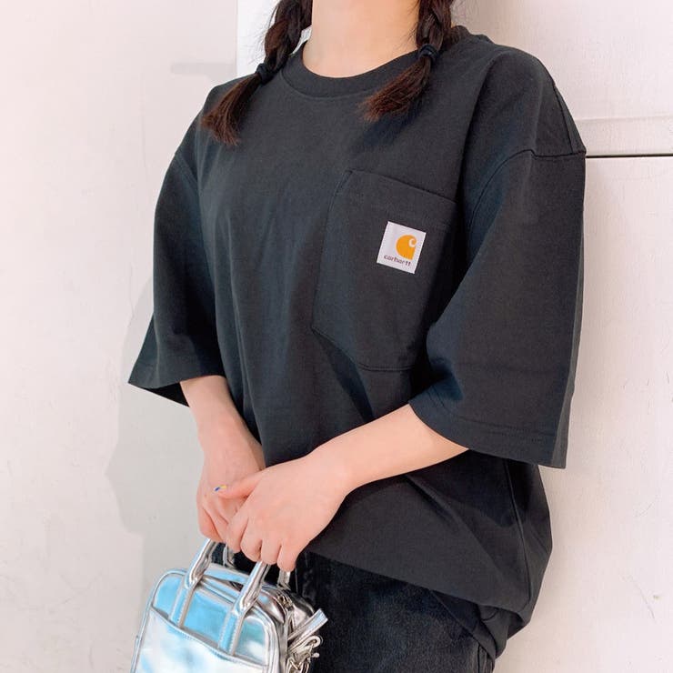 ブラック | Carhartt PocketTシャツ MT20SM07-M5002 | WEGO【WOMEN】