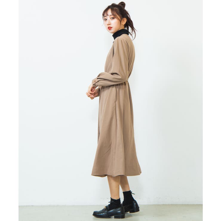 WEB限定】ベルトロングシャツワンピース MT21SP02-L0005[品番