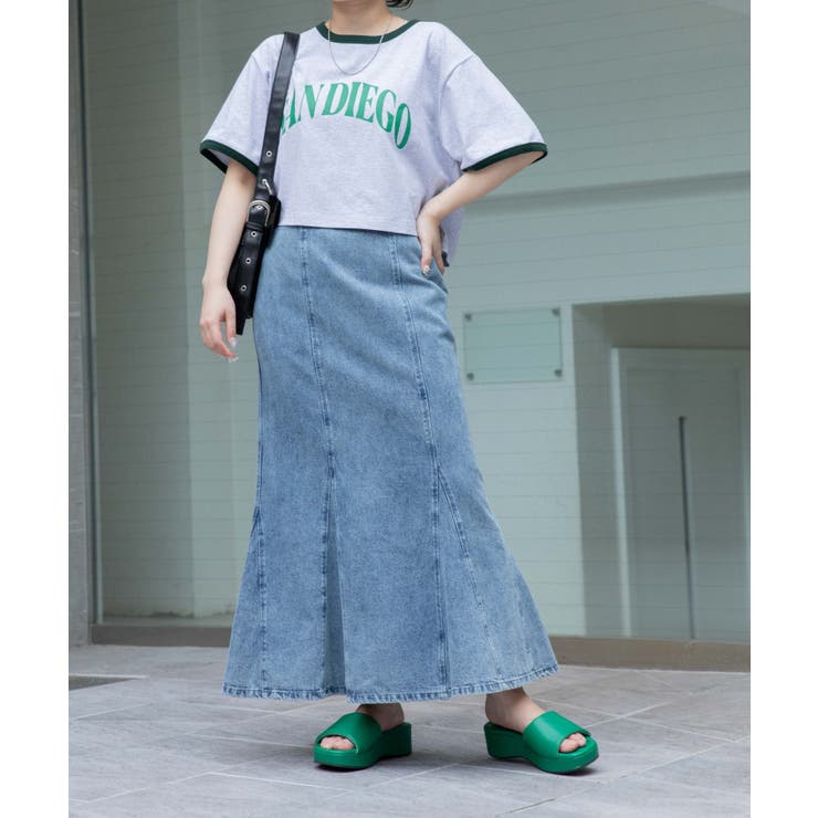 デニムマーメイドスカート 品番 Wg Wego Women ウィゴー のレディースファッション通販 Shoplist ショップリスト