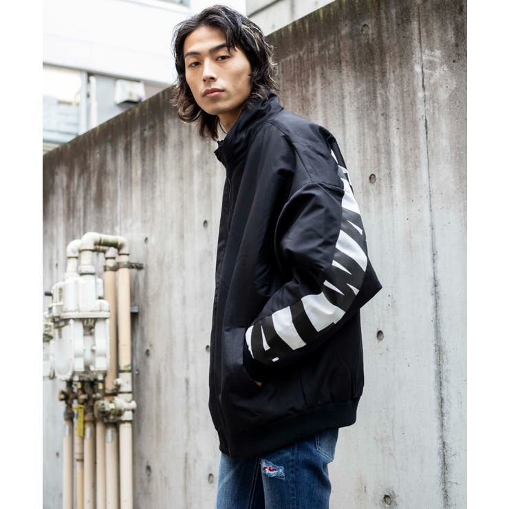 【WEB限定】ラインボンバージャケット N20-327-39D | WEGO【MEN】 | 詳細画像1 