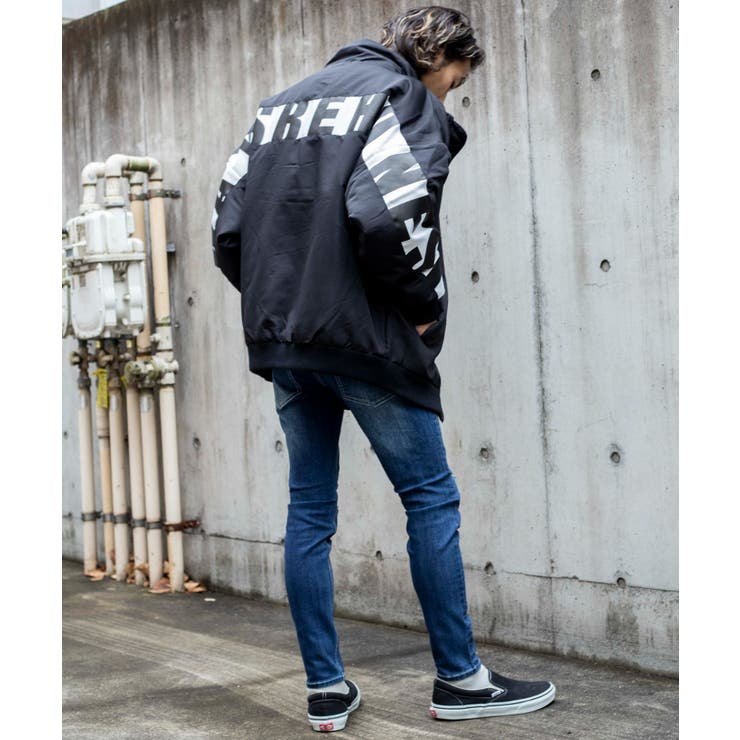【WEB限定】ラインボンバージャケット N20-327-39D | WEGO【MEN】 | 詳細画像4 