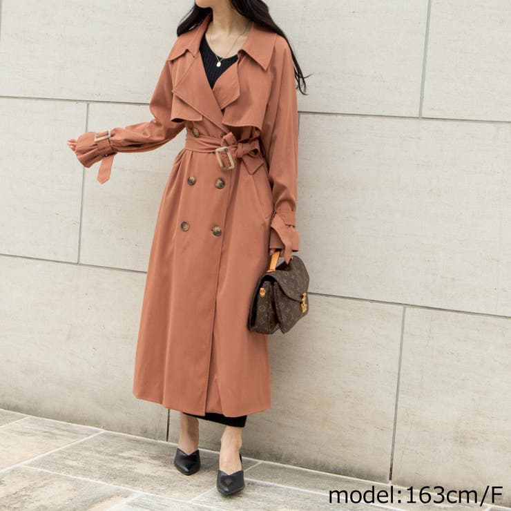 ロングトレンチコート レディース 秋[品番：WG010088060]｜WEGO【WOMEN