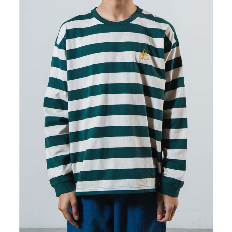別注le coq sportifボーダーTシャツ [品番：WG010078223]｜WEGO