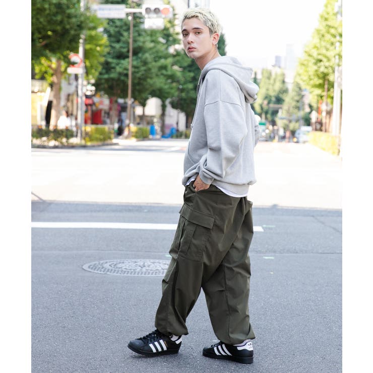 ヘビーウエイトワンポイントZIPパーカー レディース 秋 | WEGO【WOMEN】 | 詳細画像14 