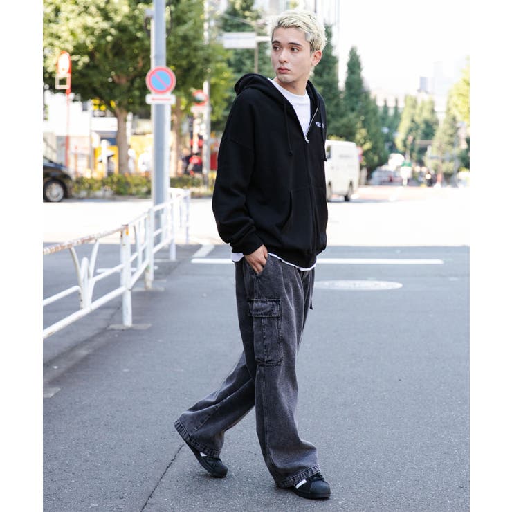 ヘビーウエイトワンポイントZIPパーカー レディース 秋 | WEGO【WOMEN】 | 詳細画像22 