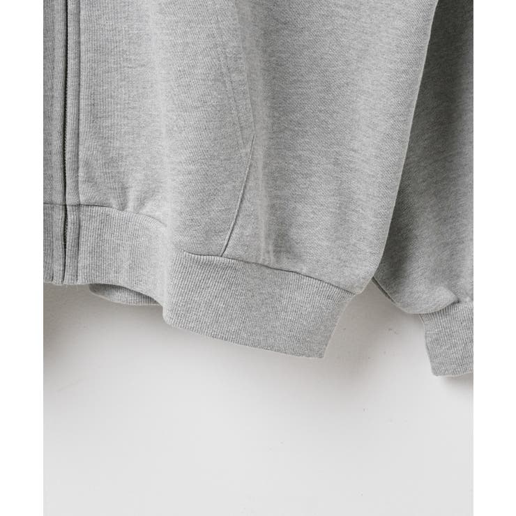 ヘビーウエイトワンポイントZIPパーカー レディース 秋 | WEGO【WOMEN】 | 詳細画像29 