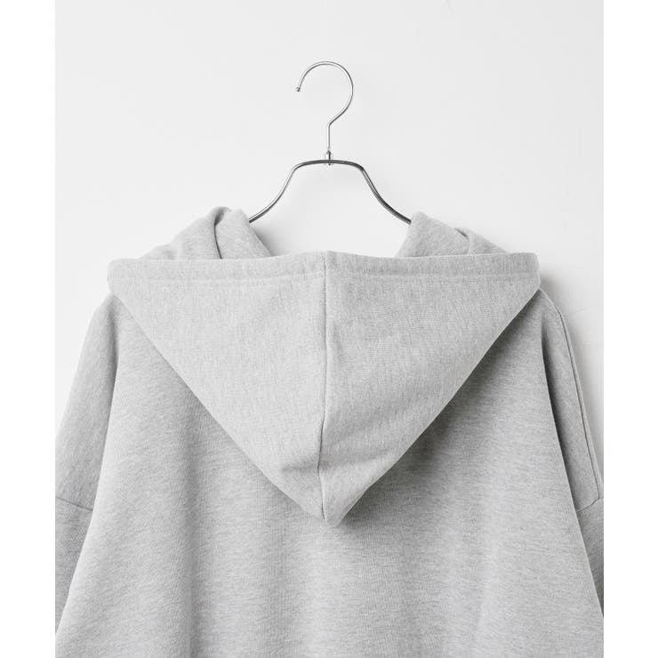 ヘビーウエイトワンポイントZIPパーカー レディース 秋 | WEGO【WOMEN】 | 詳細画像31 