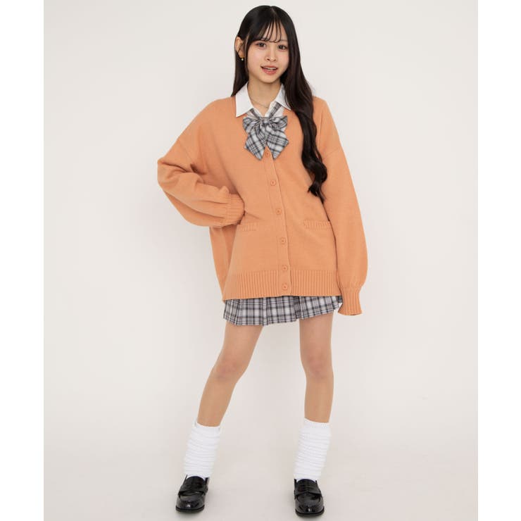 スクールニットカーディガン 制服カーディガン オーバーサイズ | WEGO【WOMEN】 | 詳細画像13 