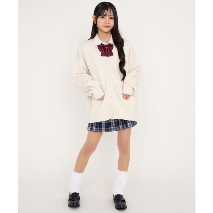 スクールニットカーディガン 制服カーディガン オーバーサイズ | WEGO【WOMEN】 | 詳細画像18 