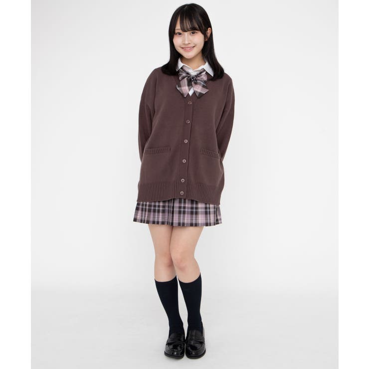 スクールニットカーディガン 制服カーディガン オーバーサイズ | WEGO【WOMEN】 | 詳細画像24 