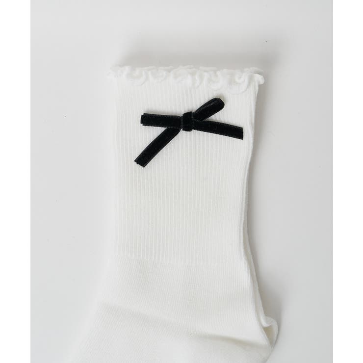 メローリボンクルーソックス | WEGO【WOMEN】 | 詳細画像4 