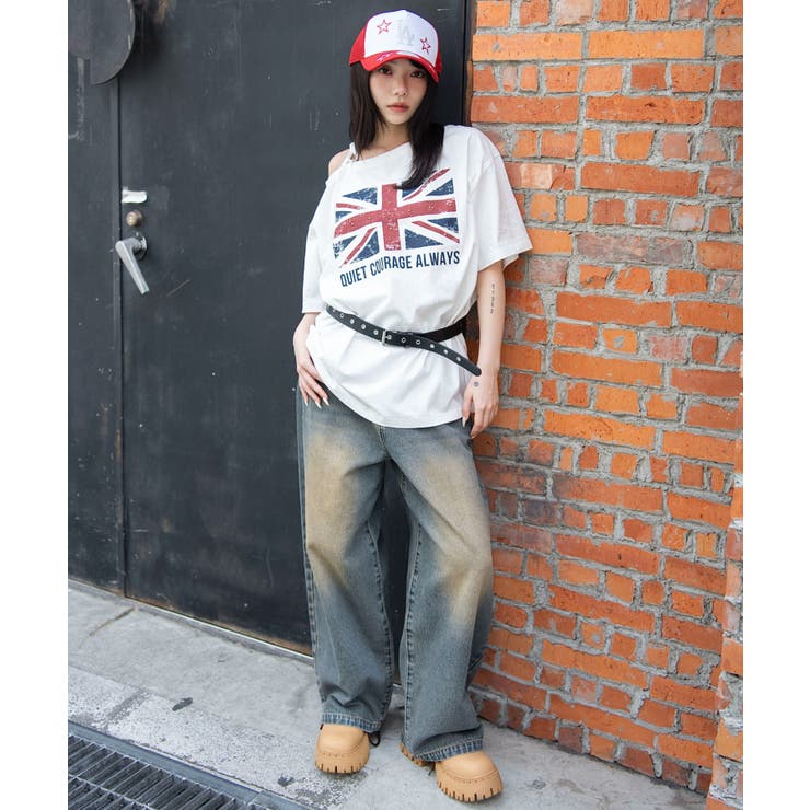 2WAYグラフィックワンショルBIGT | WEGO【WOMEN】 | 詳細画像8 