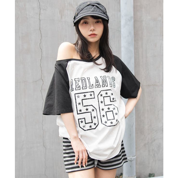 2WAYグラフィックワンショルBIGT | WEGO【WOMEN】 | 詳細画像18 