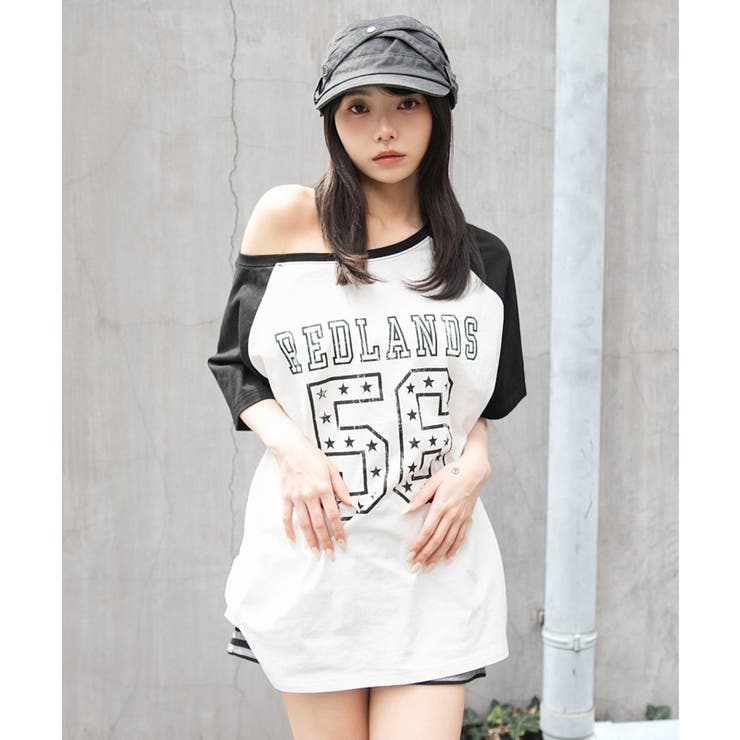2WAYグラフィックワンショルBIGT | WEGO【WOMEN】 | 詳細画像19 