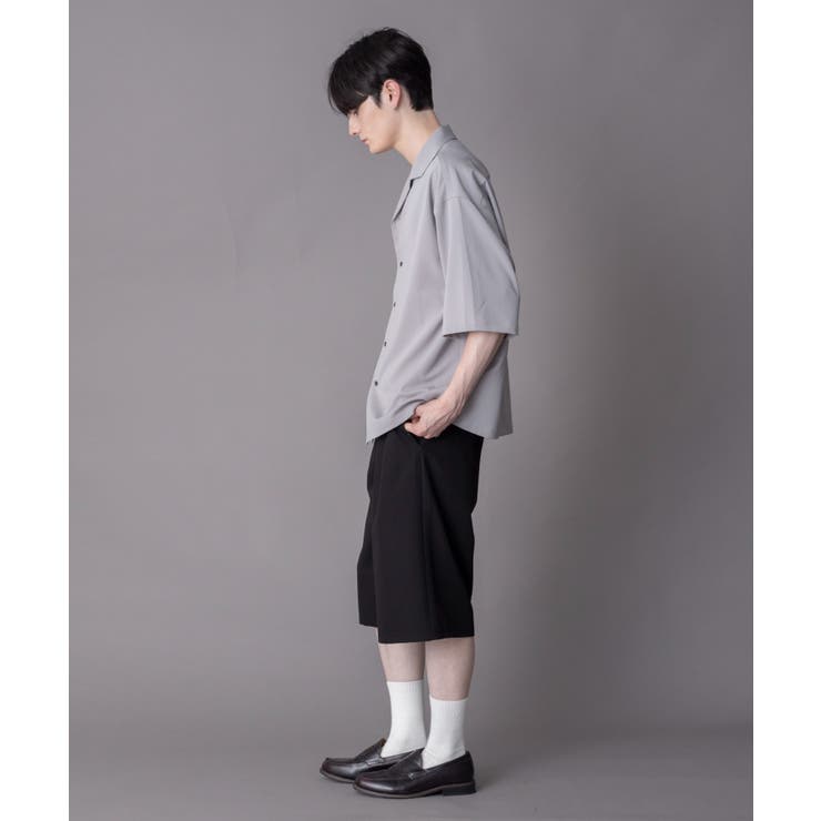 クレープオープンカラーシャツ（SS） | WEGO【MEN】 | 詳細画像19 