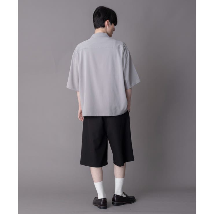 クレープオープンカラーシャツ（SS） | WEGO【MEN】 | 詳細画像20 