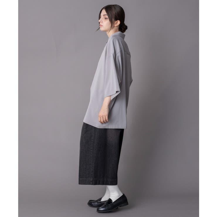 クレープオープンカラーシャツ（SS） | WEGO【MEN】 | 詳細画像24 