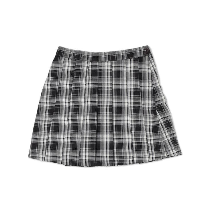 ブラックチェック2 | スクールプリーツスカート | WEGO【WOMEN】