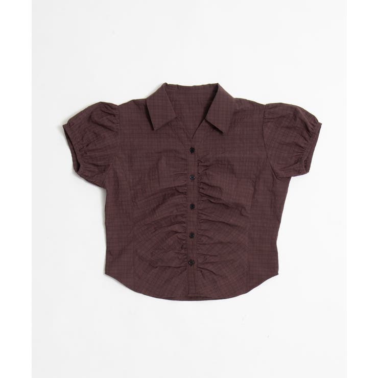 コンパクトギャザーチェックシャツ | WEGO【WOMEN】 | 詳細画像19 