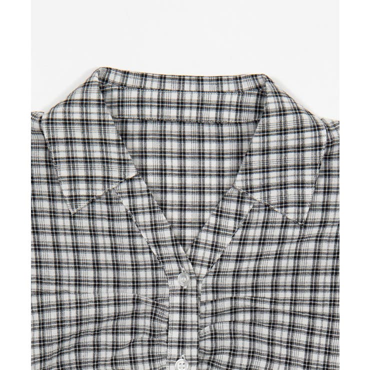 コンパクトギャザーチェックシャツ | WEGO【WOMEN】 | 詳細画像22 