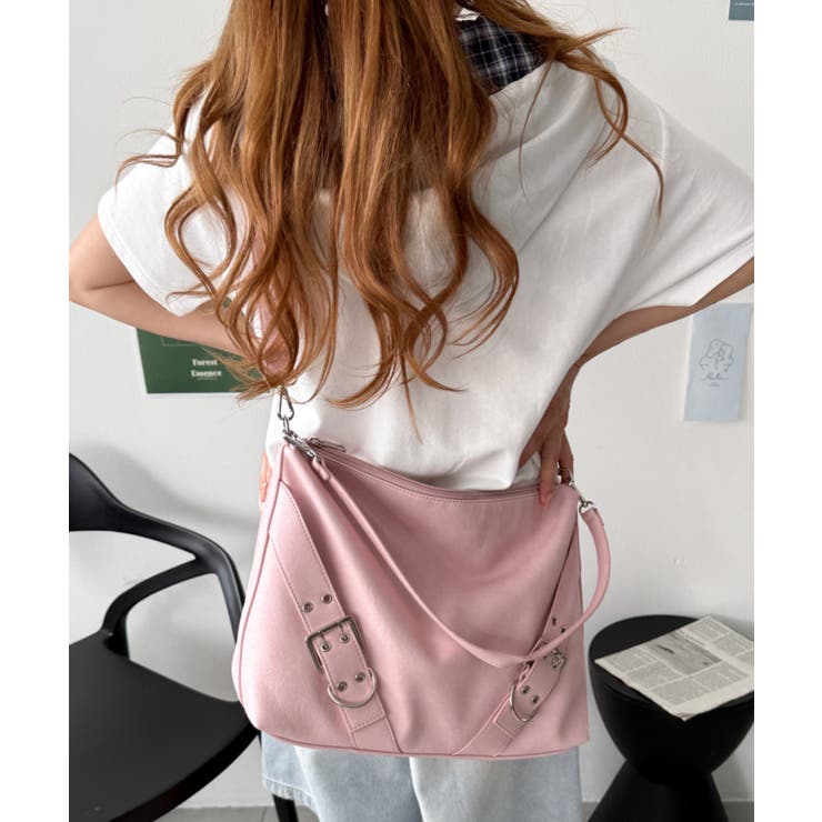 ベルトデザイン2wayショルダー | WEGO【MEN】 | 詳細画像3 