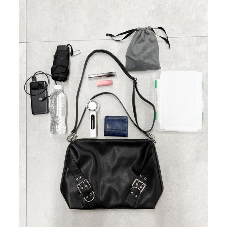 ベルトデザイン2wayショルダー | WEGO【MEN】 | 詳細画像14 