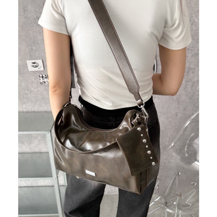 ポーチ付きハーフムーンショルダー | WEGO【MEN】 | 詳細画像2 
