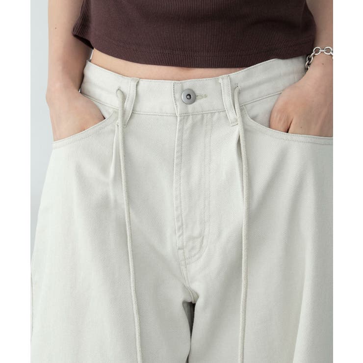 ワイドカーブスウィッチングパンツ | WEGO【WOMEN】 | 詳細画像4 
