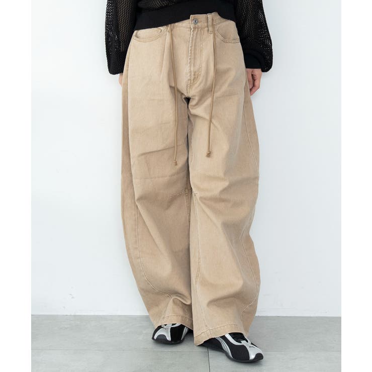 ワイドカーブスウィッチングパンツ | WEGO【WOMEN】 | 詳細画像7 