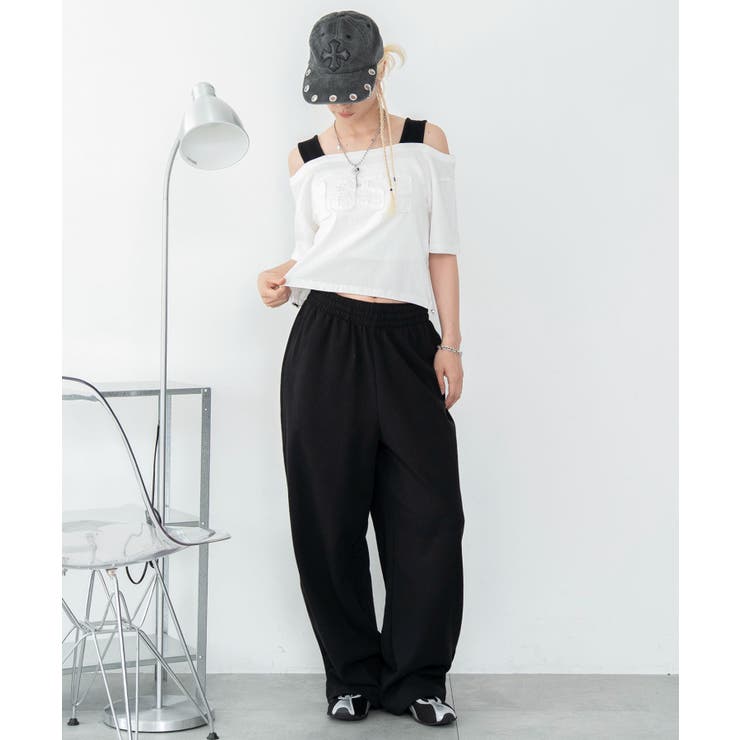タンクレイヤードドロストショートT | WEGO【WOMEN】 | 詳細画像1 