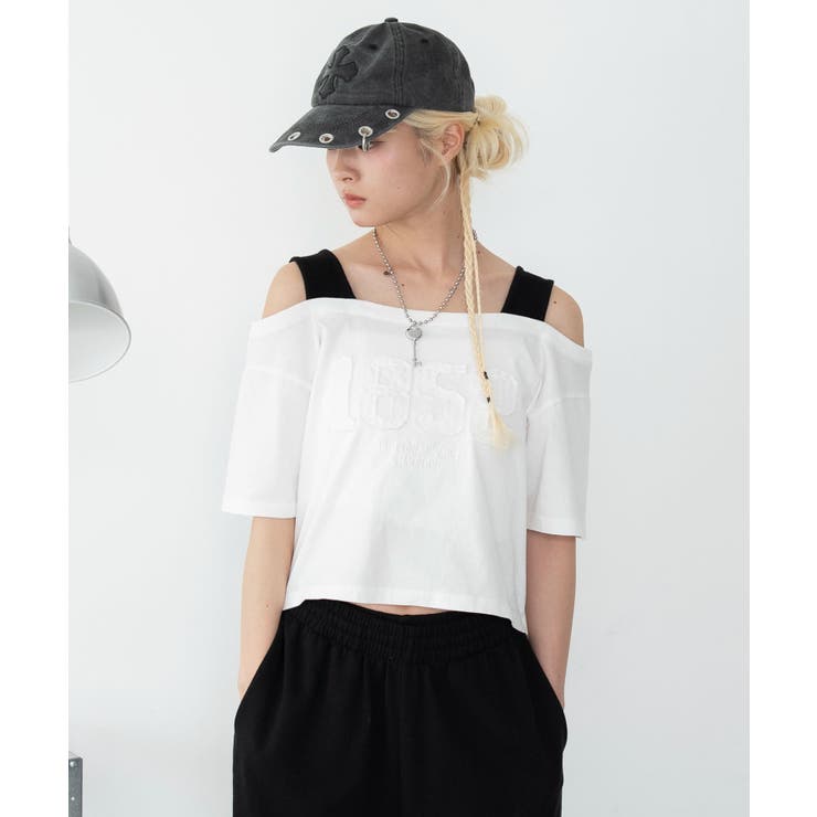 タンクレイヤードドロストショートT | WEGO【WOMEN】 | 詳細画像6 