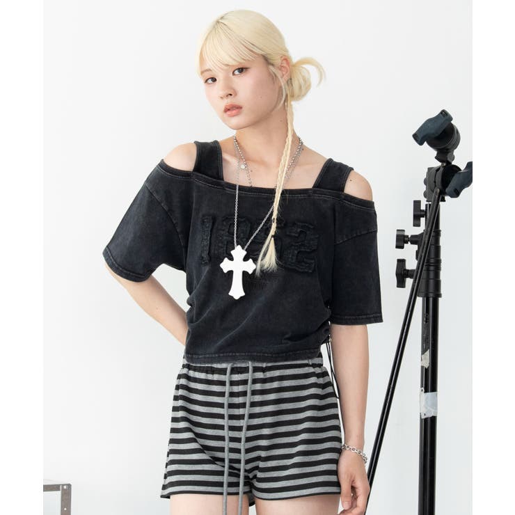 タンクレイヤードドロストショートT | WEGO【WOMEN】 | 詳細画像10 