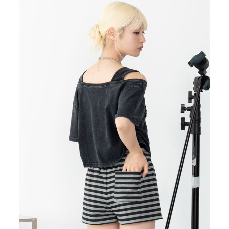 タンクレイヤードドロストショートT | WEGO【WOMEN】 | 詳細画像13 