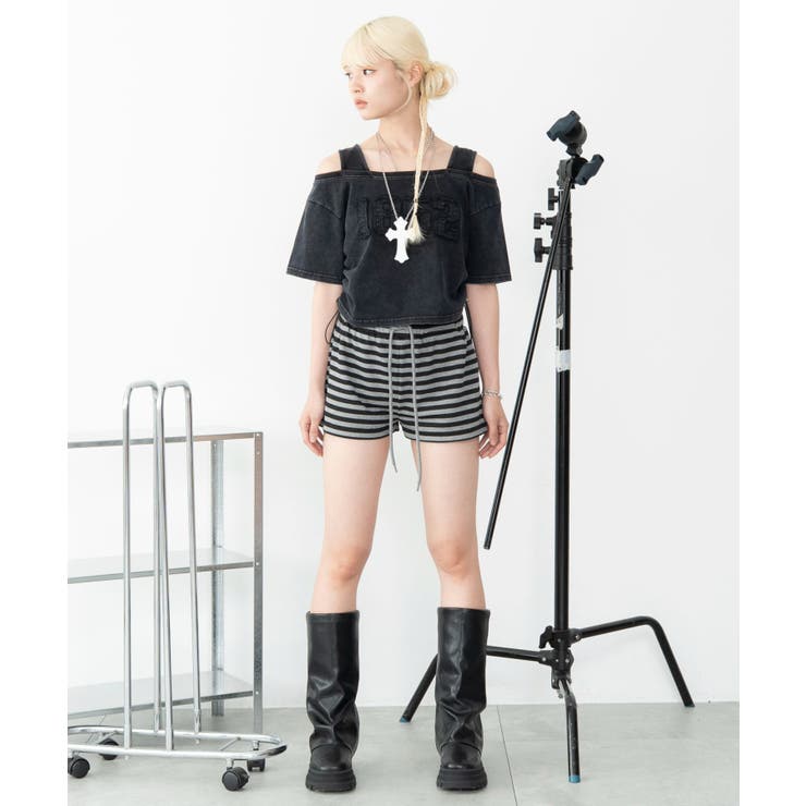 タンクレイヤードドロストショートT | WEGO【WOMEN】 | 詳細画像14 