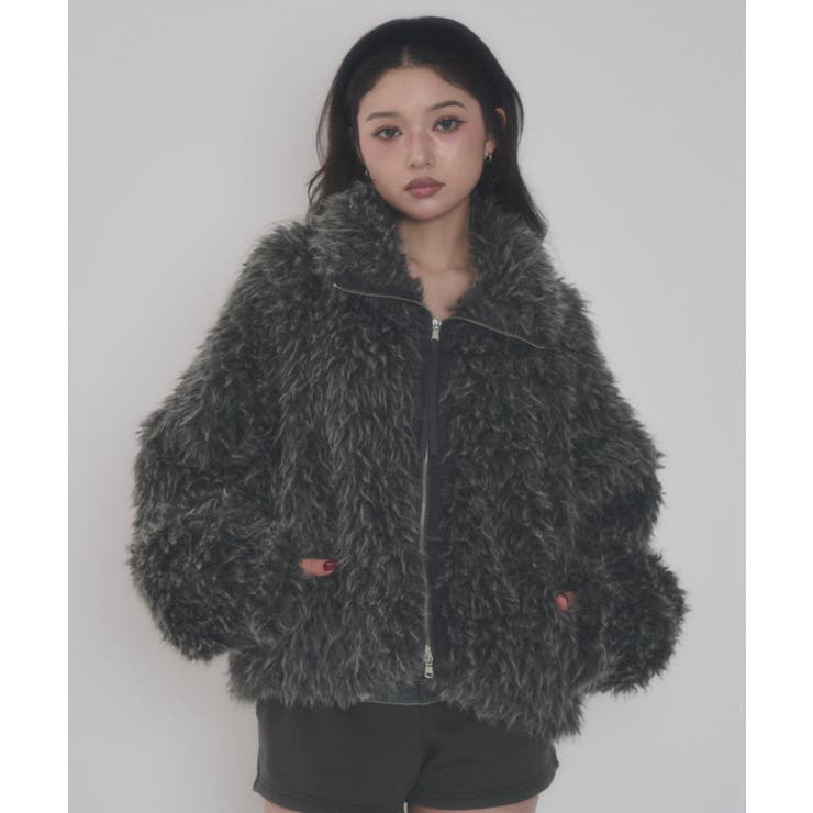 ボリュームシャギーブルゾン | WEGO【WOMEN】 | 詳細画像9 