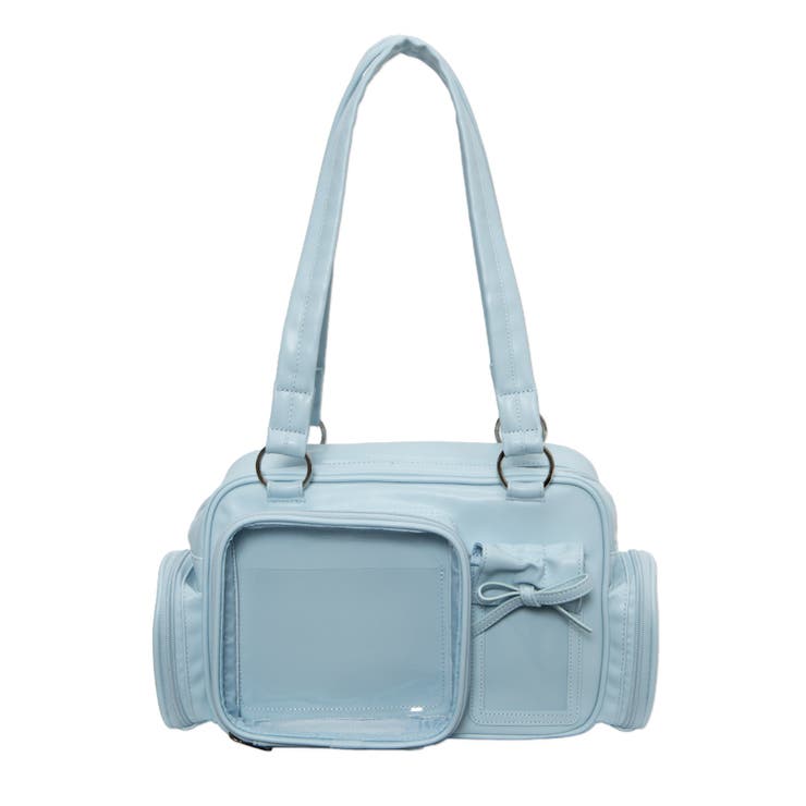 サックス | きらふわHAPPYぬい痛ボストンバッグ | WEGO【WOMEN】