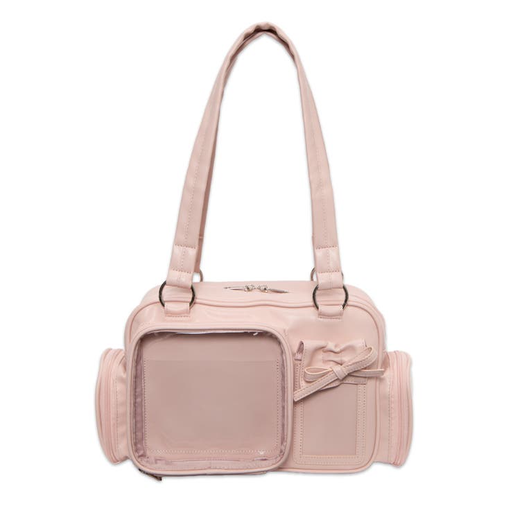 Ｌピンク | きらふわHAPPYぬい痛ボストンバッグ | WEGO【WOMEN】