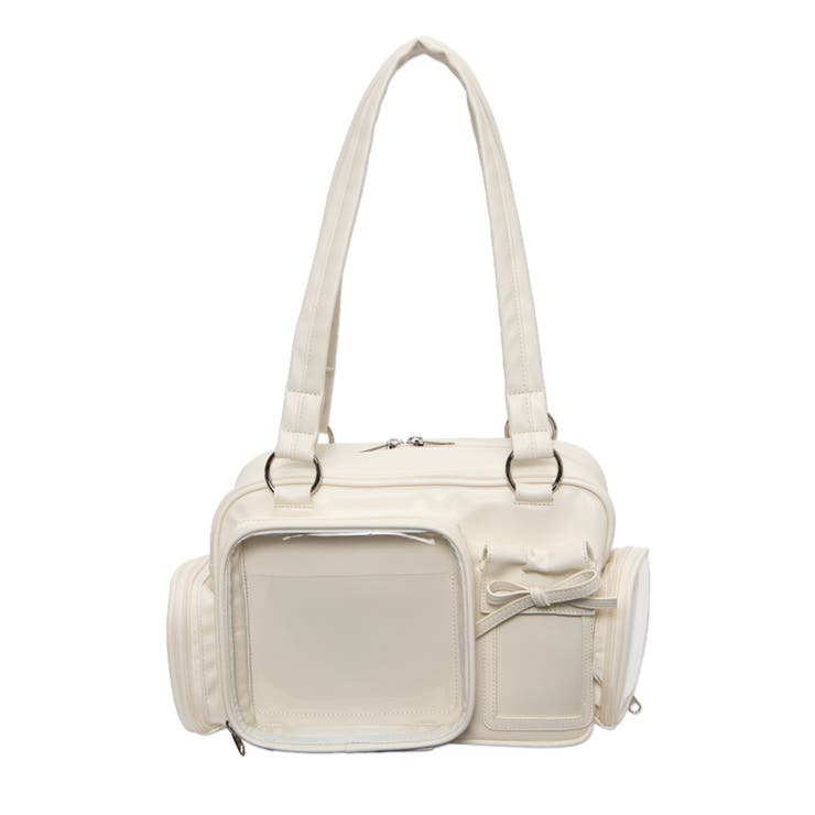 ホワイト | きらふわHAPPYぬい痛ボストンバッグ | WEGO【WOMEN】