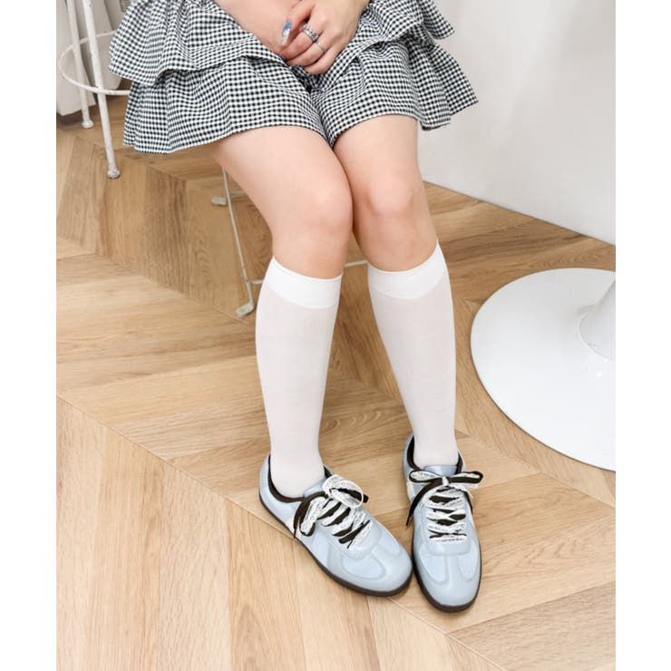 ダブルシューレースローカットスニーカー | WEGO【WOMEN】 | 詳細画像8 